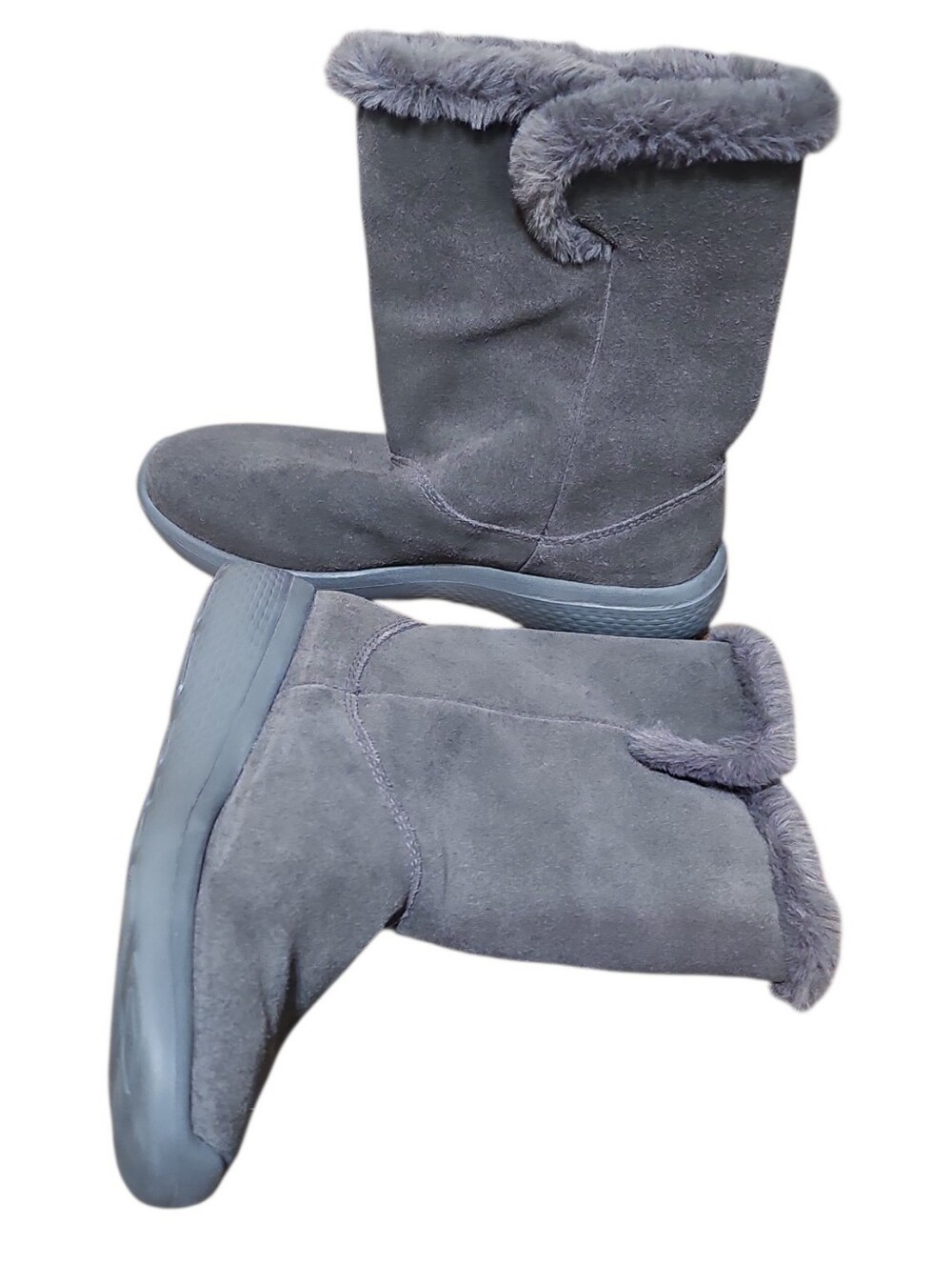 Skeckers Suede Pull On Boots